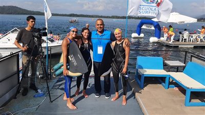 7 ميداليات.. وزير الرياضة يشيد بنتائج البعثة المصرية في بطولة العالم للسباحة بالزعانف