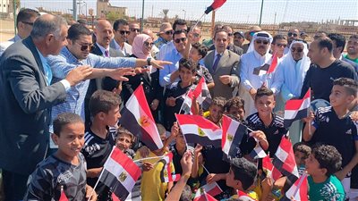  شمال سيناء آمنة.. وزير الرياضة يوجه رسالة للمواطنين من الشيخ زويد | فيديو