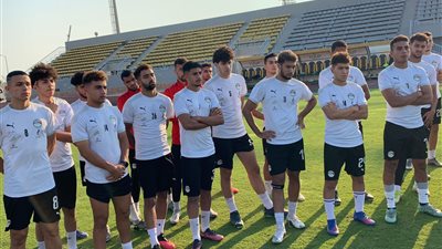 منتخب الشباب يخوض تدريبه الثالث في معسكر الإسكندرية
