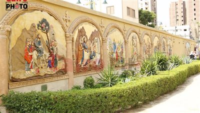 افتتاح أعمال تطوير شجرة مريم بالمطرية