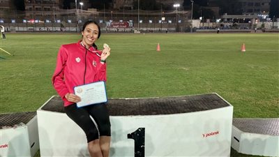بسنت أيمن لاعبة الأهلي تكشف طموحها عقب التتويج ببطولة الجمهورية في الوثب العالي
