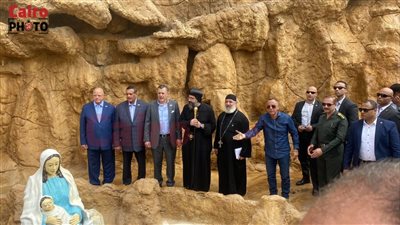 وزيرا السياحة والآثار والتنمية المحلية يفتتحان أعمال تطوير شجرة مريم بالمطرية | بث مباشر