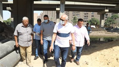 محافظ الجيزة يتفقد المحاور المطورة بالأحياء للوقوف على حالة النظافة والإشغالات