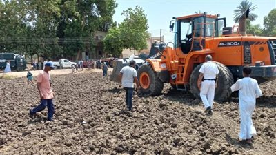 ضمن الموجة الـ20.. إزالة 75 حالة تعد على أملاك الدولة بأسوان