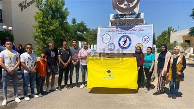 جامعة المنيا تشارك في ملتقى الطلاب المتميزين بالإسماعيلية