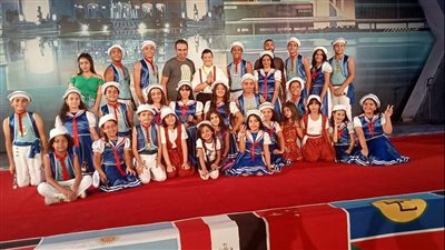 أطفال بورسعيد للفنون الشعبية يشاركون فى مهرجان الأفروصيني | صور 