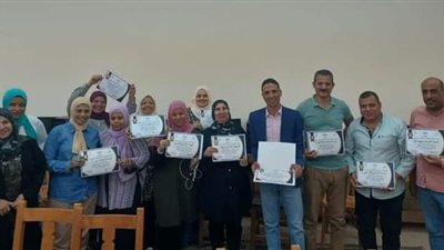 خدمة اجتماعية حلوان تنظم دورة تدريبية بعنوان الإبداع في العمل الإداري| صور