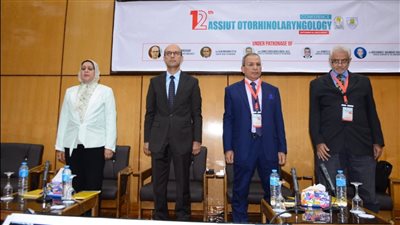 جامعة أسيوط تشهد انطلاق فعاليات المؤتمر العلمي الثاني عشر للأنف والأذن والحنجرة