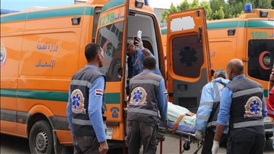 انقلاب سيارة يتسبب في إصابة 18 شخصا بالطريق الصحراوي الغربي في المنيا | بث مباشر 