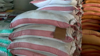 ضبط 5 أطنان أرز وعلف مخالفة بالغربية 