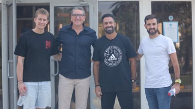 جولة تفقدية لـ جاريدو داخل ملعب الإسماعيلية | صور