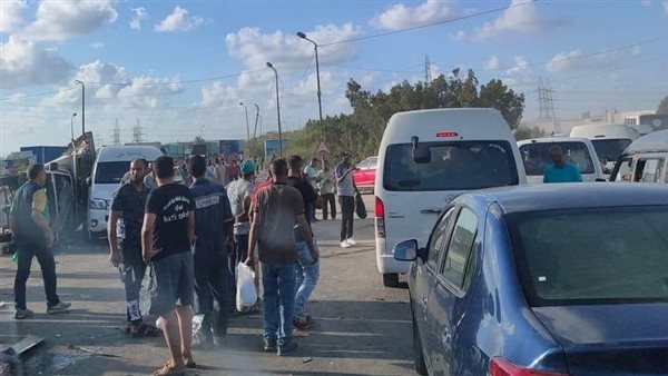 حادث على طريق الإسكندرية