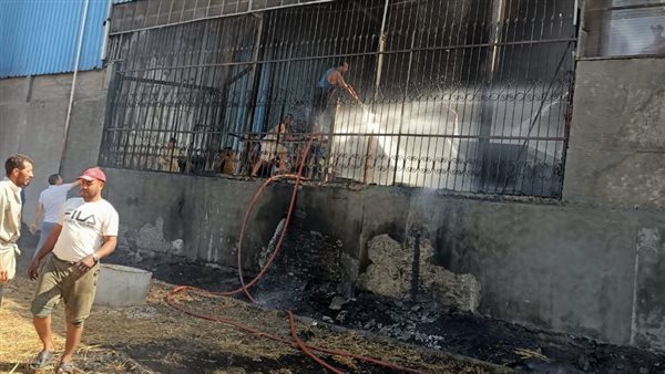 أثناء محاولة إخماد