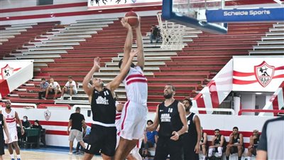 أحمد عزب لاعب سلة الزمالك: نسعى لتحقيق بطولة الكأس والدوري