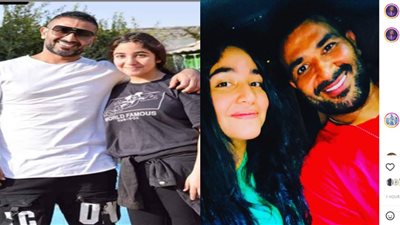 بحبك يا بداية حياتي.. أحمد سعد يحتفل بـ عيد ميلاد ابنته 