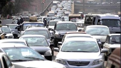 تحويلات مرورية لتنفيذ أعمال تركيب الكمر الخرسانى لمحور عمرو بن العاص بشارع فيصل