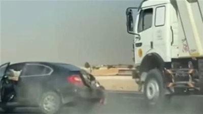 الشاب المتصدي للسائق المتهور بطريق السويس يكشف تفاصيل جديدة عن الواقعة