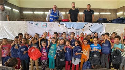 محافظ المنيا: حياة كريمة تسلم 1250 حقيبة مستلزمات دراسية للطلاب الأكثر احتياجا