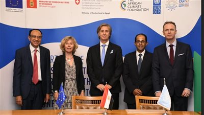 بـ6 ملايين دولار.. مصر توقع اتفاق مع الاتحاد الأوروبي والأمم المتحدة لدعم استضافة COP27