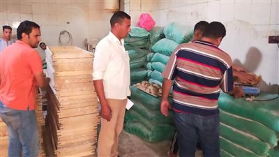 ضبط 27 طن دقيق مدعم قبل بيعها بالسوق السوداء ببني سويف 