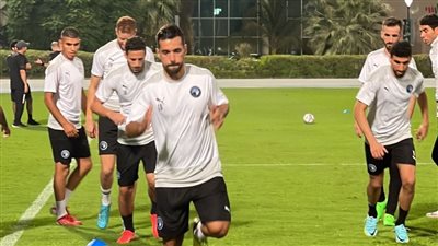 بيراميدز يختتم تدريباته قبل مواجهة جولف يونايتد الإماراتي