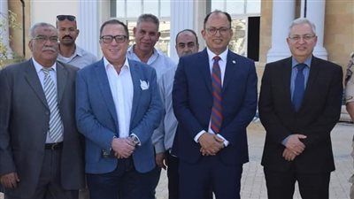 رئيس جامعة حلوان يتابع استعدادات بدء العام الدراسي الجديد