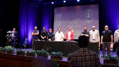 دقيقة حداد على روح الموسيقار زين نصار بالمؤتمر الصحفي لمهرجان الموسيقى العربية