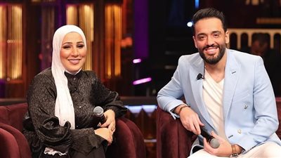 رامي جمال ونداء شرارة ضيفا أمير كرارة في برنامج سهرانين اليوم