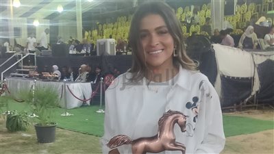 فَرس بنت عصام الحضري أجمل خيول مهرجان الشرقية | صور