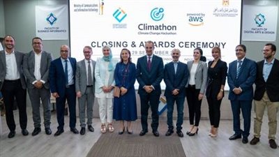 جامعة مصر للمعلوماتية تختتم هاكاثون التغير المناخي بمشاركة طلاب 50 جامعة 