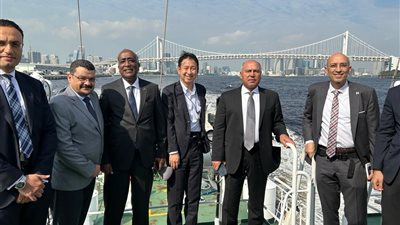 وزير النقل يزور ميناء طوكيو.. ويؤكد: نتعاون مع كبريات الشركات العالمية في إدارة وتشغيل المحطات البحرية 