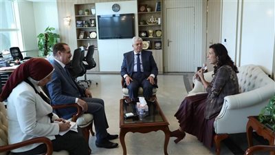 وزير التعليم العالي يستقبل مدير مكتب هيئة فولبرايت بالقاهرة