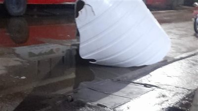 بعد انفجار خزان مياه.. انقطاع الكهرباء عن بنك الدم الرئيسي بالغربية 