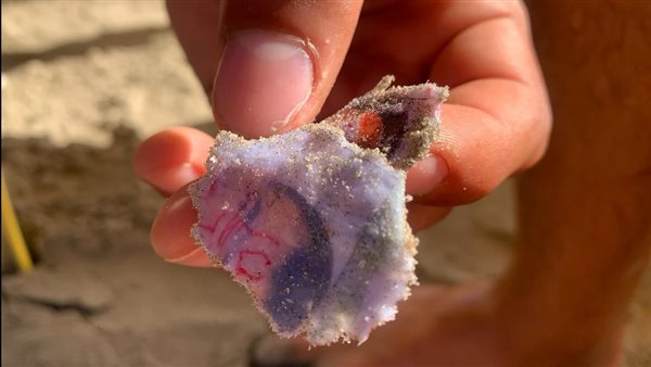 مواطن يقوم بدفن سحر