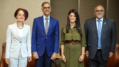 وزيرة التعاون الدولي تناقش توسعة مجال التغذية المدرسية مع برنامج الأغذية العالمي