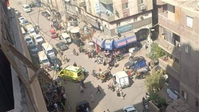 مدير أمن الجيزة يصل مدرسة المعتمدية عقب إصابة 7 طالبات في انهيار سور السلم 