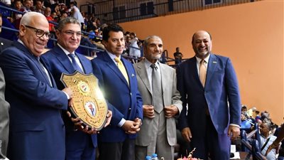 وزير الرياضة ومحافظ بورسعيد يشهدان ختام بطولة الجمهورية للشركات