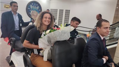 مصر للطيران تحتفي بفوز ميار شريف ببطولة بارما الدولية المفتوحة للتنس | صور 