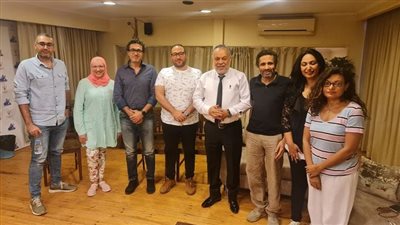 أشرف زكي يجتمع بوفد من المونتاج والصوت لمناقشة مشاركتهم في الدورات القادمة لمهرجان القاهرة للدراما