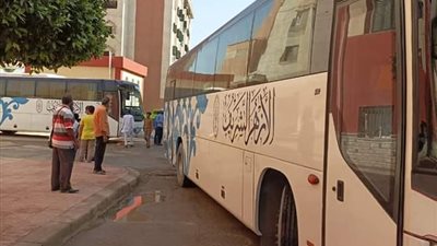 أتوبيسات مجانية لتوصيل الطلاب الوافدين من مدينة البعوث إلى جامعة الأزهر
