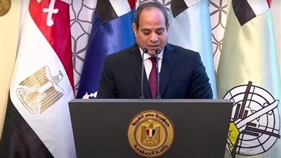 الرئيس السيسي: مظاهر الحياة توقفت بعد حرب 67 لمدة 15 سنة 
