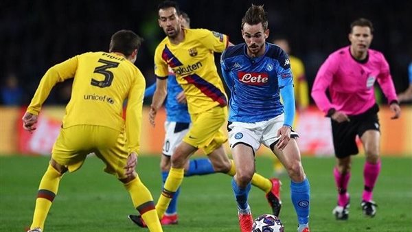 مباراة لبرشلونة و