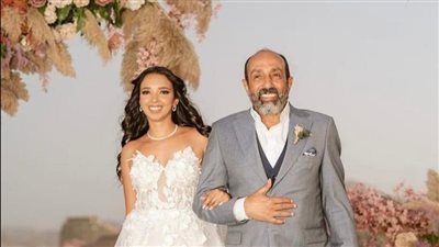 أول تعليق من أحمد صيام بعد حفل زفاف ابنته 