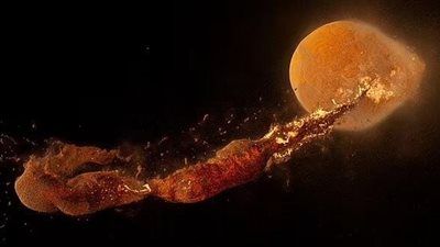 دفع القمر إلى مداره جاء بعد اصطدام الأرض وكوكب قبل 4.5 مليار سنة