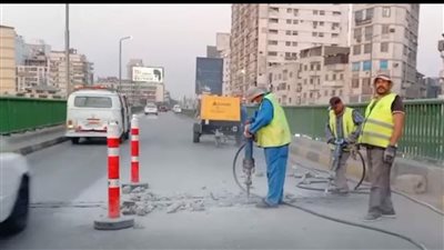 غلق جزئي لمطلع كوبري الجيزة المعدني لمدة 3 أيام