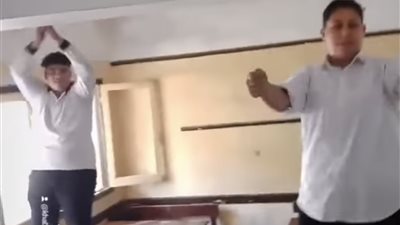 أغاني مهرجانات ورقص داخل أحد الفصول المدرسية في الدقهلية | فيديو 