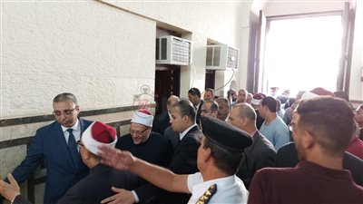 بالورود والزغاريد.. استقبال حافل من مريدي السيد البدوي لمفتي الجمهورية | صور