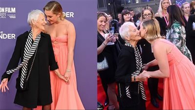 فلورنس بيو تخطف الأنظار رفقة جدتها بالعرض الافتتاحي لـ فيلم The Wonder