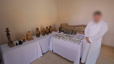 بقصد الاتجار.. الداخلية تضبط 295 قطعة أثرية بحوزة شخص بالدقهلية