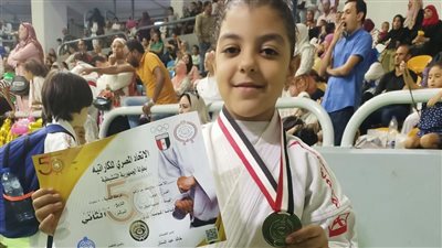 ريتاج محمد تحصد فضية بطولة الجمهورية التنشيطية للكاراتيه 